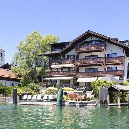Pension Seehof Appartements Sankt Wolfgang im Salzkammergut Bagian luar foto