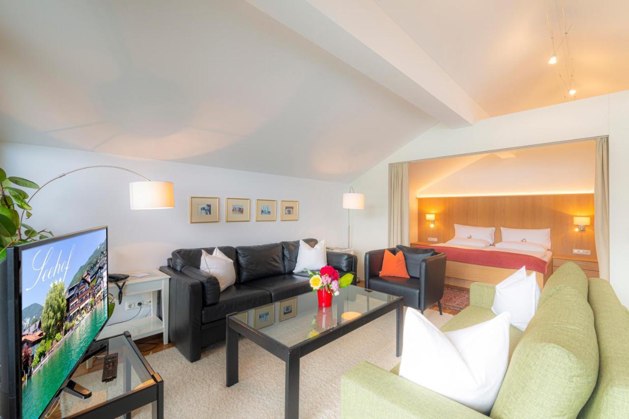 Pension Seehof Appartements Sankt Wolfgang im Salzkammergut Bagian luar foto