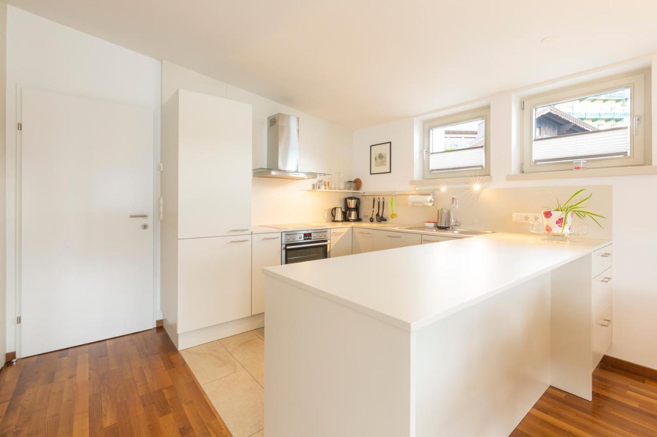 Pension Seehof Appartements Sankt Wolfgang im Salzkammergut Bagian luar foto
