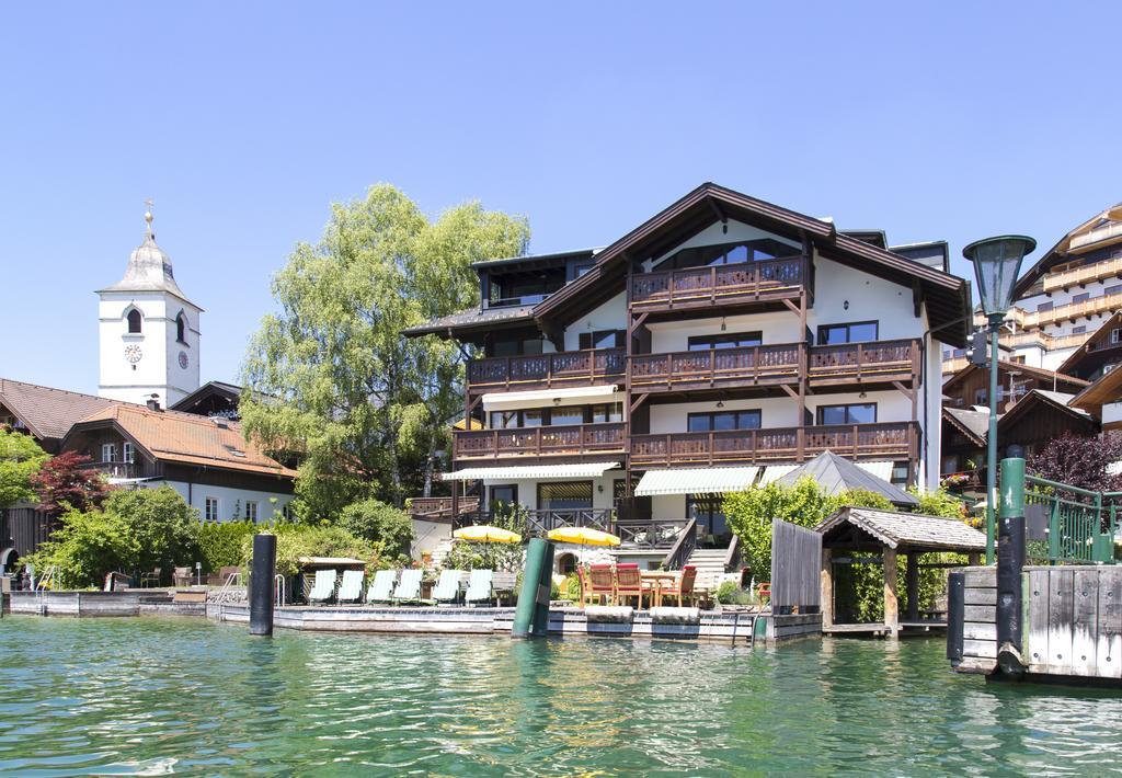Pension Seehof Appartements Sankt Wolfgang im Salzkammergut Bagian luar foto